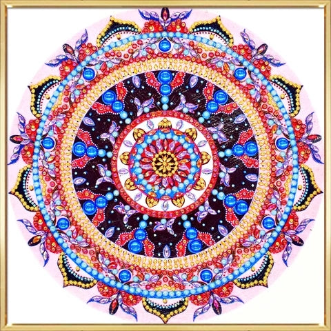 Jewel Mandala Special Shape Diamond Painting