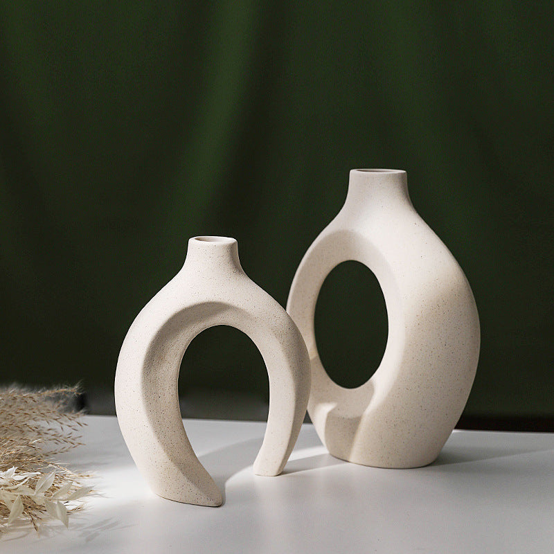 European Ceramic Vase — Minimalist Home Decor