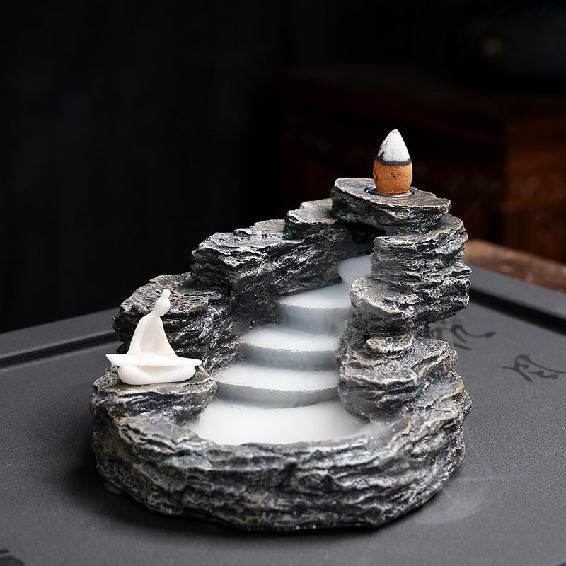 Indoor Backflow Incense Burner Tower