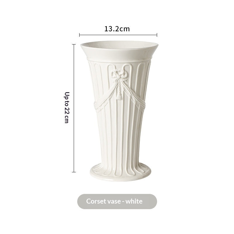 Handmade Pinched Ceramic Vase