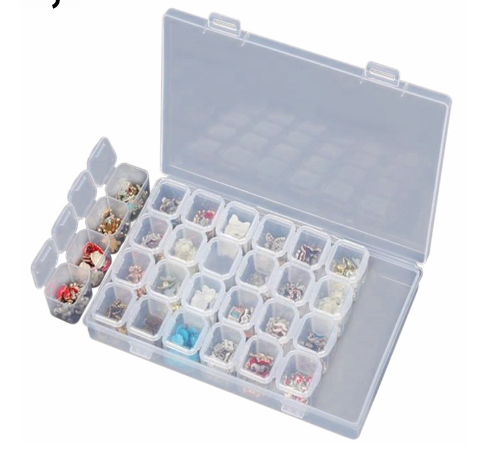 Diamond Painting Storage Organizer Box — 28 Grid