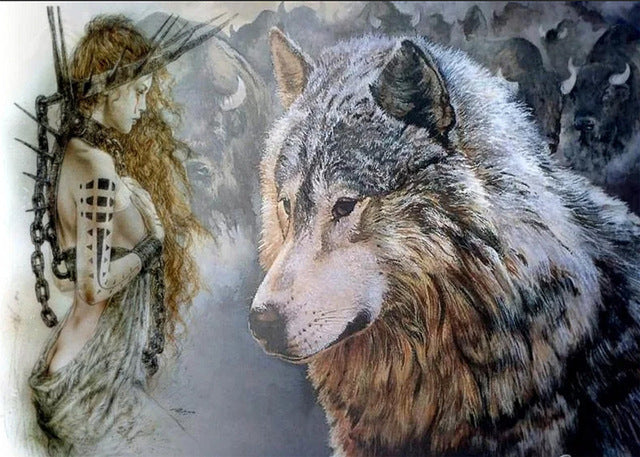 Wolf & Animal Landscape Diamond Painting