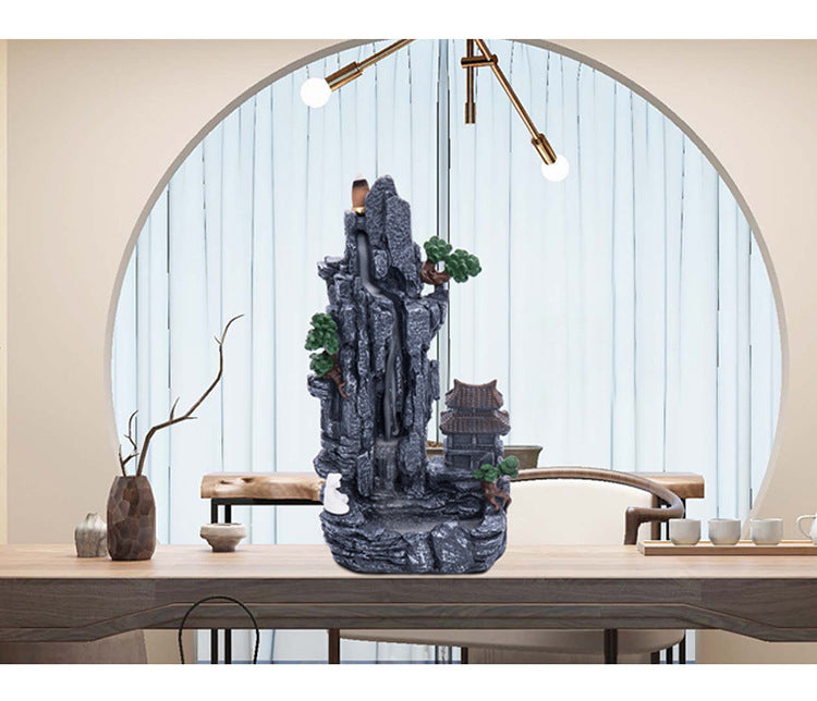 Mountain Stream Backflow Incense Burner