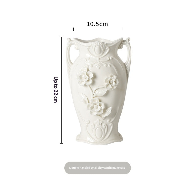 Handmade Pinched Ceramic Vase