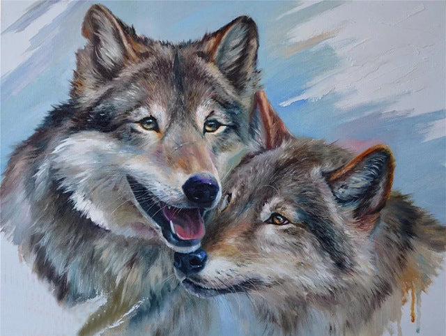 Wolf & Animal Landscape Diamond Painting