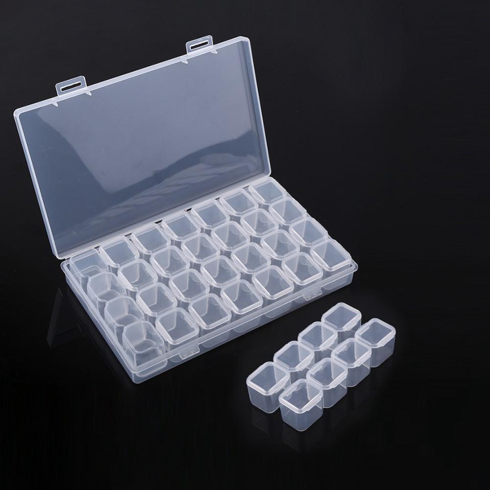 Diamond Painting Storage Box with Grid Compartments