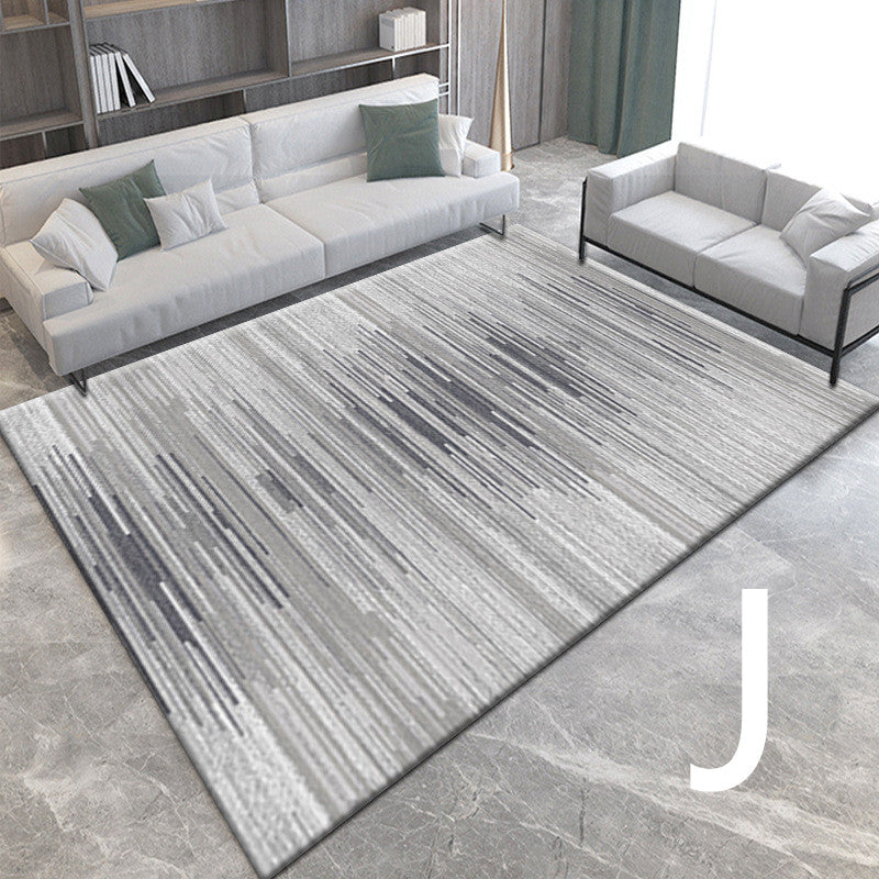3D Light Luxury Style Floor Mat — Bedroom Bedside Carpet