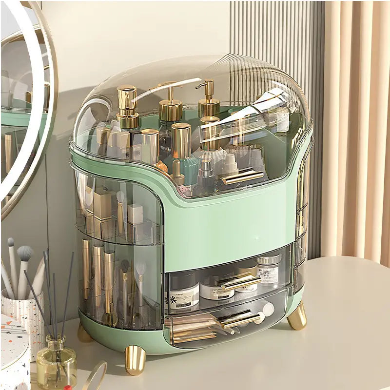 Multifunctional Dustproof Makeup Box