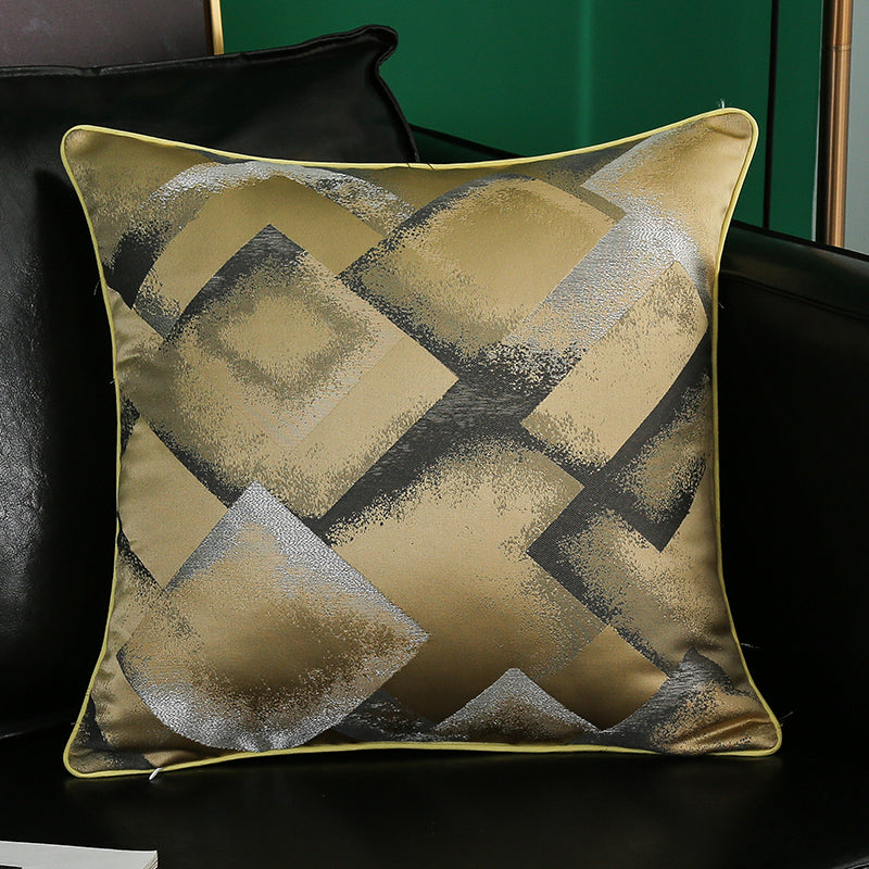 Light Luxury Modern Sofa Throw Pillow — 18x18"