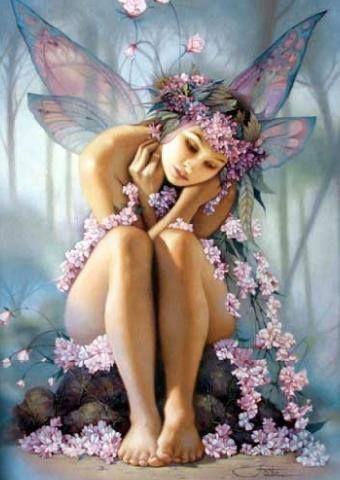 Fairy diamond painting kit – 12x16" whimsical fairy with wings fantasy wall art by Azurra Shop