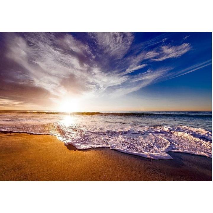 Ocean landscape diamond painting kit – 12x16" serene blue seascape coastal wall art by Azurra Shop