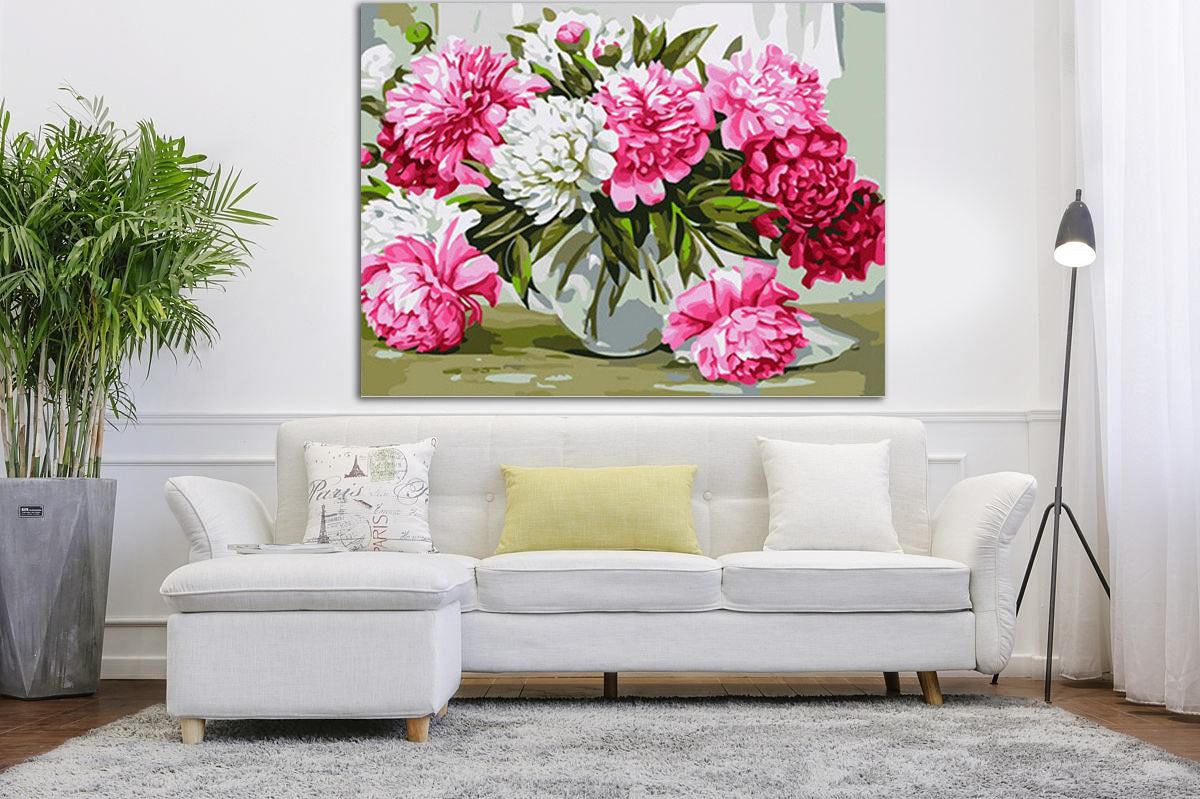 Peony Diamond Painting