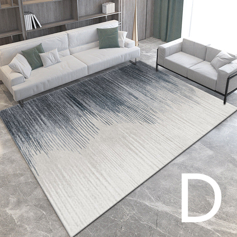 3D Light Luxury Style Floor Mat — Bedroom Bedside Carpet