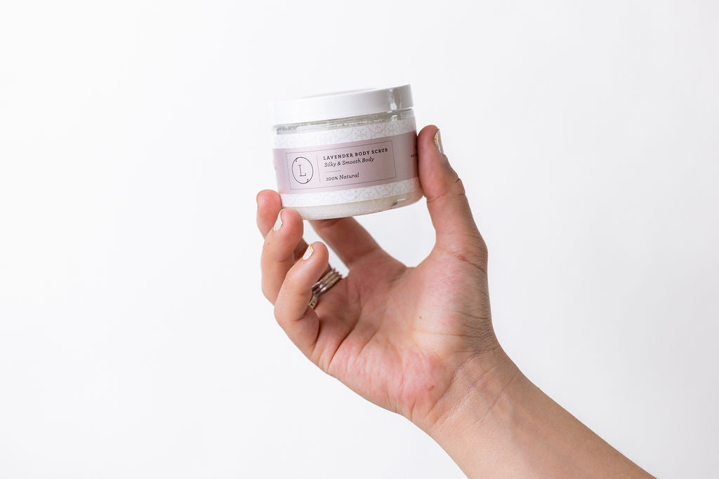 Lavender CBD Body Salt Scrub