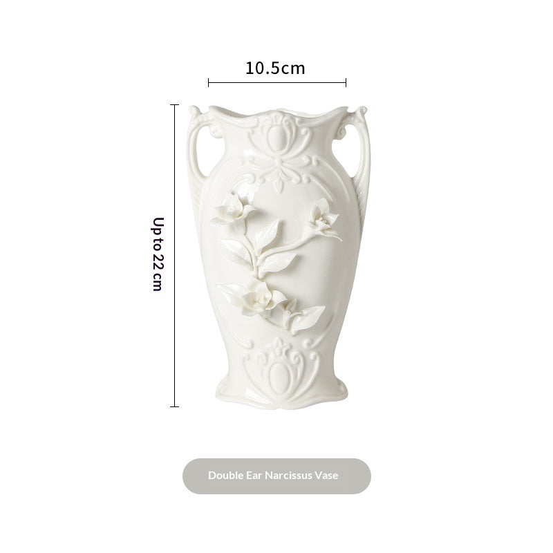 Handmade Pinched Ceramic Vase