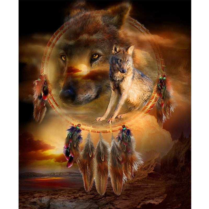 Wolf & Animal Landscape Diamond Painting