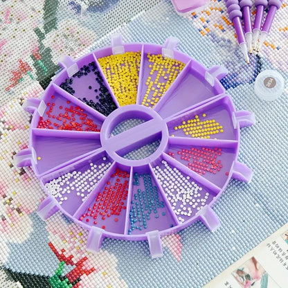 Large Capacity Diamond Painting Organizer Kit