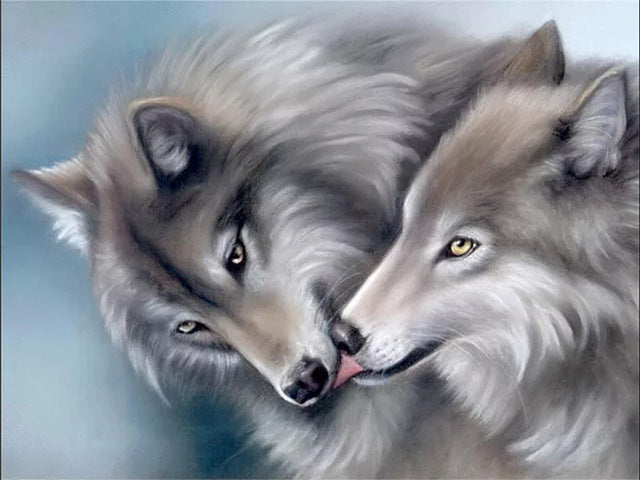 Wolf &amp; Animal Landscape Diamond Painting