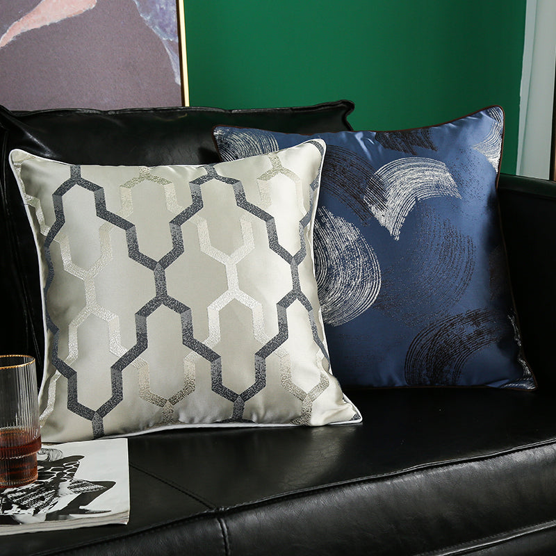 Light Luxury Modern Sofa Throw Pillow — 18x18"
