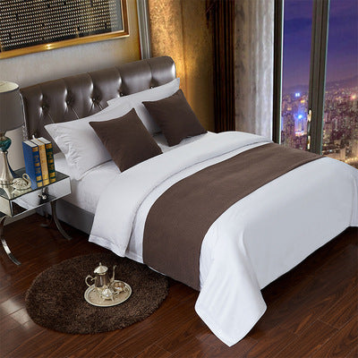 Chinese Classical Style Bed Runner &amp; Pillow Set