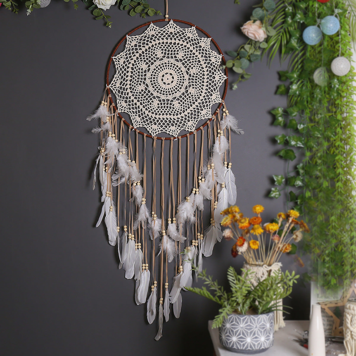 Bohemian Dreamcatcher Decorative Wall Hanging