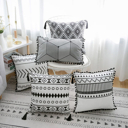 Bohemian National Style Throw Pillow Cover — polyester in 11 style options, available in 18x18" or 12x20" — Azurra Shop