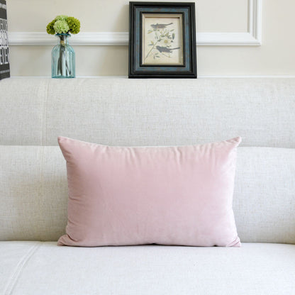 Sofa Velvet Throw Pillow — 12x20"