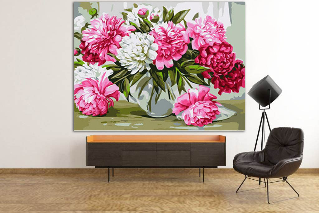 Peony Diamond Painting
