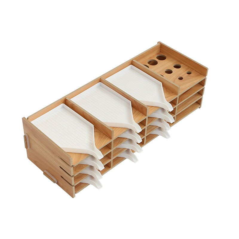 Diamond Painting Multi-Layer Wooden Storage Rack