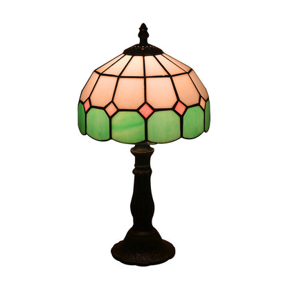 Mediterranean Mosaic Glass Table Lamp