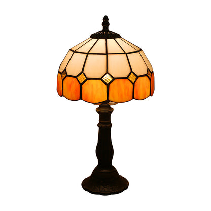 Mediterranean Mosaic Glass Table Lamp