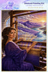 The Sunrise She Was Weaving Azurra Exclusive 5D diamond painting kit hero artwork