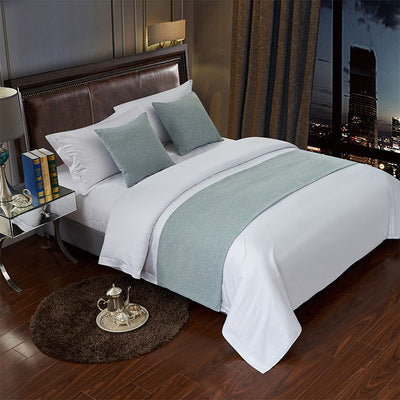 Chinese Classical Style Bed Runner &amp; Pillow Set