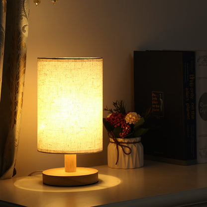 Bamboo &amp; Wood LED Night Light