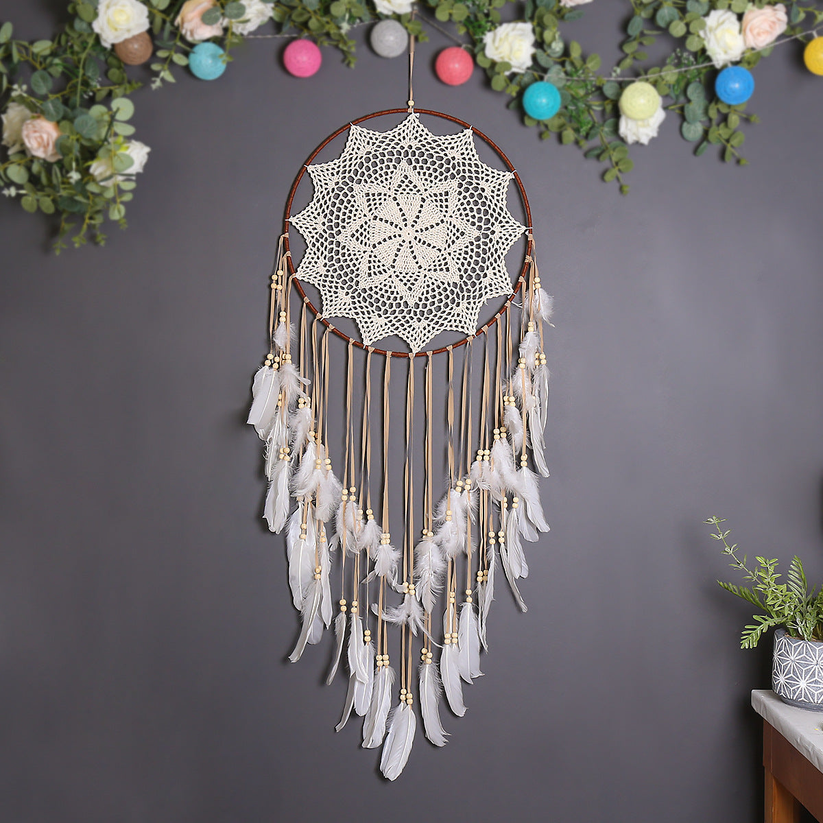 Bohemian Dreamcatcher Decorative Wall Hanging