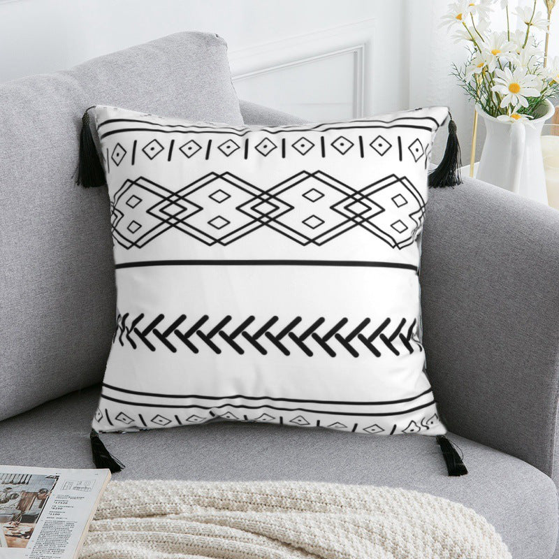 Bohemian National Style Throw Pillow Cover