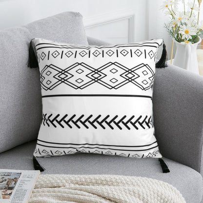 Bohemian National Style Throw Pillow Cover