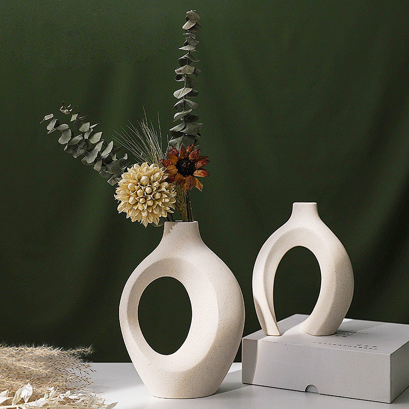 European Ceramic Vase — Minimalist Home Decor