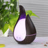 Essential Oil Machine: > Essential Oil Aromatherapy Diffuser & Humidifier — 200ml, LED night light, 5"x8.2", black/white/yellow, AU/EU/UK/US plug — Azurra Shop