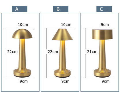 Vintage Metal LED Table Lamp