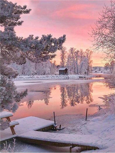 Winter Landscape Diamond Painting