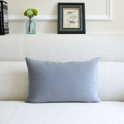 Sofa Velvet Throw Pillow — 12x20"