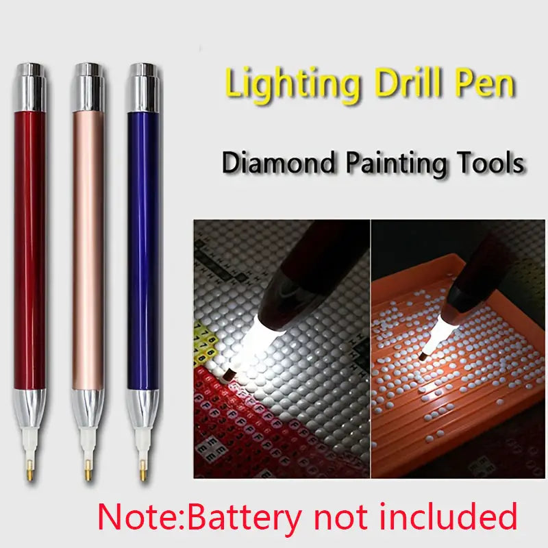 Diamond Painting Drill Pen Set — Round &amp; Square