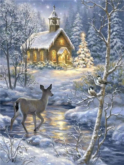 Winter Landscape Diamond Painting