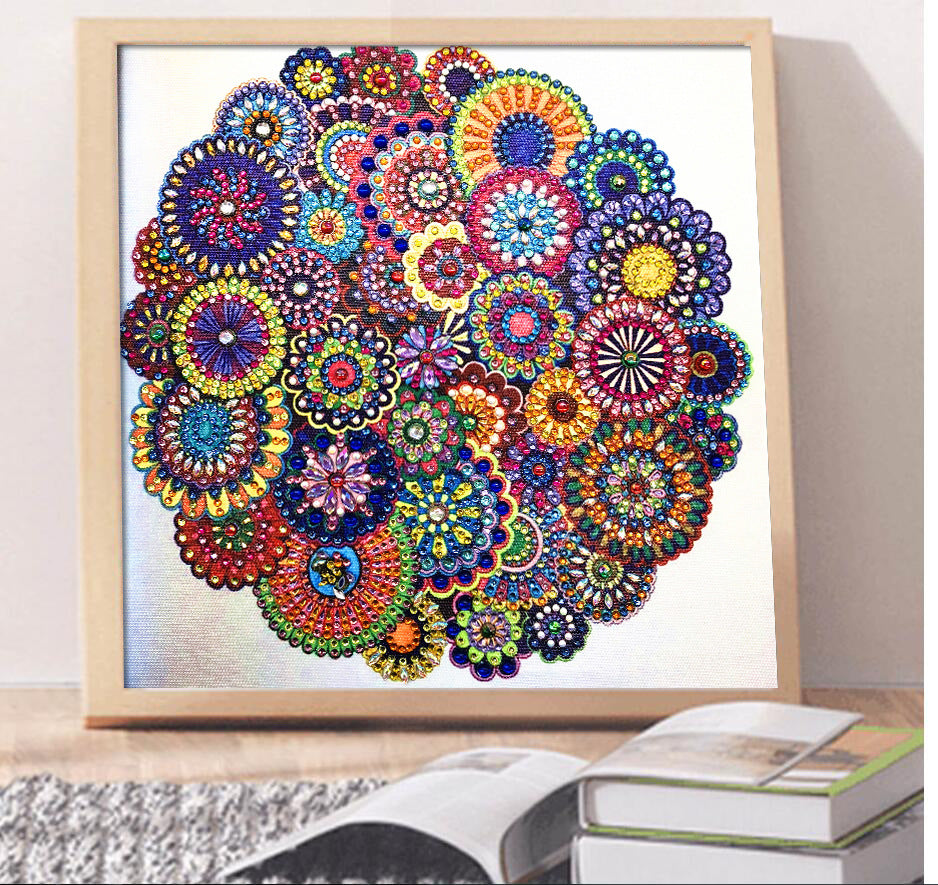Mandala Circular Crystal Diamond Painting