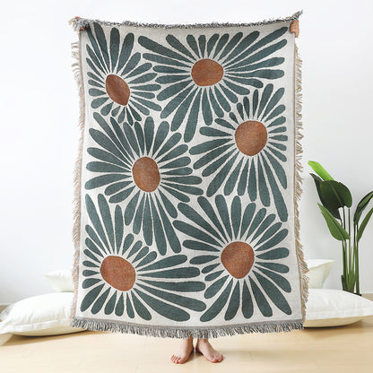 Home Decor Sofa Throw Blanket — American Country Style