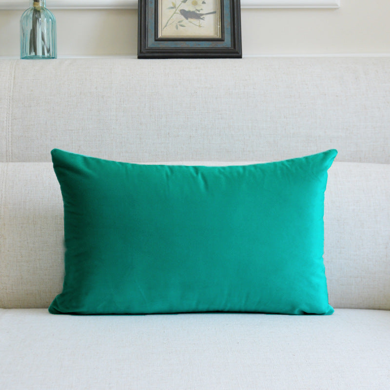 Sofa Velvet Throw Pillow — 12x20"