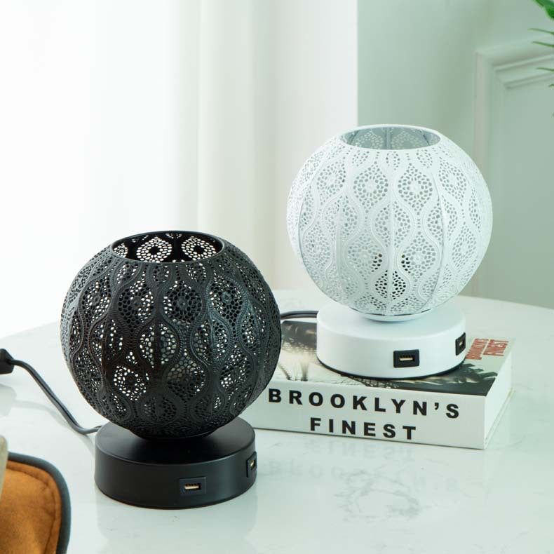 Iron Bedside Atmosphere Table Lamp
