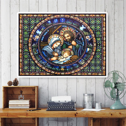 Virgin Mary Diamond Painting
