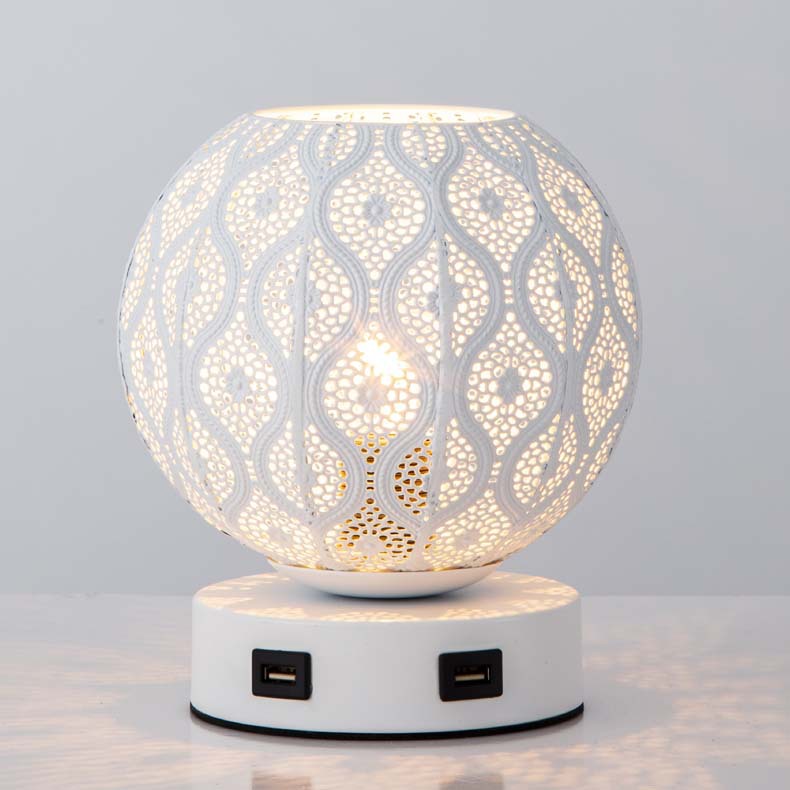 Iron Bedside Atmosphere Table Lamp